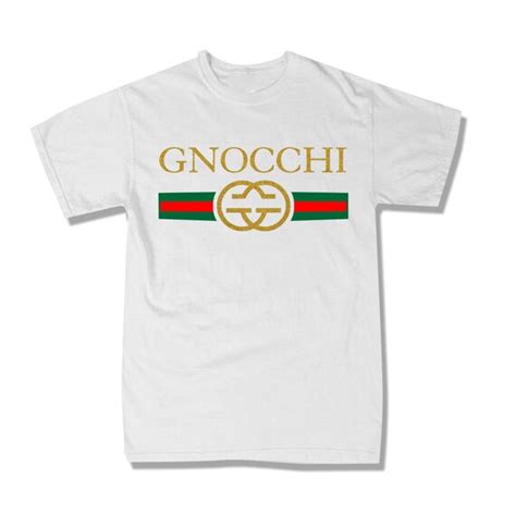 gnocchi not gucci t'shirt|Gnocchi Gucci Shirt .